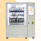Automatic Smart Vending Machine Salad Vegetable Fruit Coolant With Conveyor Belt