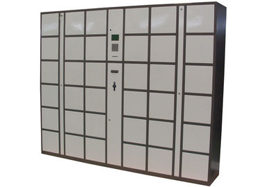 Thép điện tử hành lý tủ khóa Box Station với 36 cửa lớn kích thước thẻ thông minh tích hợp
