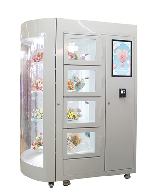 Máy khóa tủ bán hàng tự động Mini Mart Flower Bouquet Rose Flores Thanh toán bằng thẻ thông minh