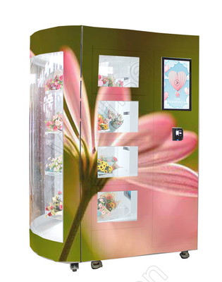 Máy khóa tủ bán hàng tự động Mini Mart Flower Bouquet Rose Flores Thanh toán bằng thẻ thông minh