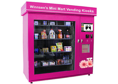 CE tự động tự phục vụ Mini Mart bán hàng tự động máy, mạng điều khiển từ xa hệ thống kiosk