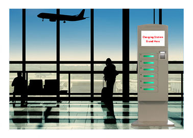 Trạm sạc điện thoại di động Metro Airport với thông tin tương tác Wifi