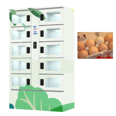 Máy bán trứng kiểu tủ lạnh OEM có màn hình cảm ứng