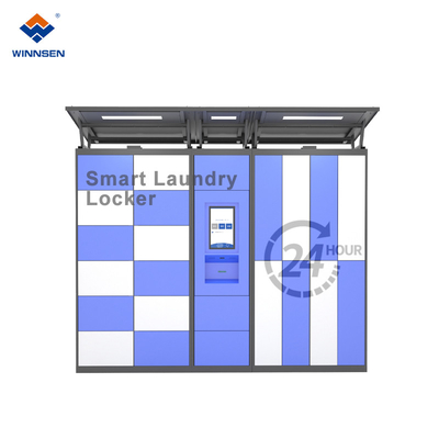 Tủ quần áo trả tiền tùy chỉnh cho doanh nghiệp giặt khô ISO9001 32inch