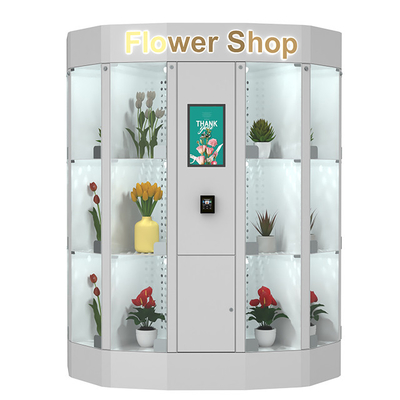 Tủ khóa bán hoa tự động tự phục vụ 24 giờ cho cửa hàng hoa