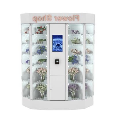 Máy bán hoa tươi có khóa 240V với hệ thống làm lạnh