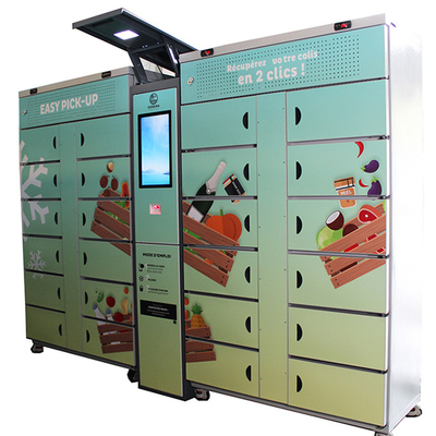 Tủ lạnh an toàn thực phẩm trong suốt Mã Qr 15 inch với hộp tự lớn hoặc nhỏ