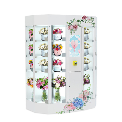 Tủ khóa máy bán hoa tiện lợi 22 inch Tủ thép
