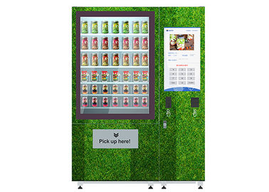Tùy chỉnh Salad Máy bán hàng tự động trái cây tươi Salad Băng tải thực phẩm bán hàng tự động với thang máy