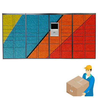 Tủ giao hàng bưu kiện tùy chỉnh bằng điện với nền tảng từ xa và giao diện người dùng sửa đổi