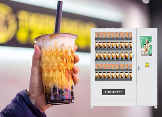 Máy bán trà sữa bong bóng OEM với màn hình LCD 22 inch