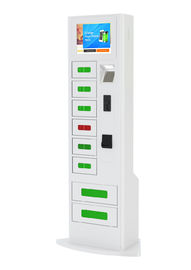 Thẻ tiền xu Truy cập Trạm sạc điện thoại di động với màn hình cảm ứng cho trung tâm mua sắm