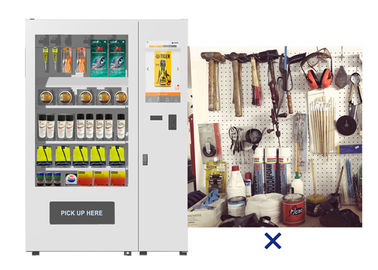 Sản phẩm an toàn Caps Công cụ Máy bán hàng tự động Kiosk với hệ thống thang máy móc
