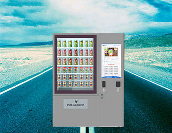 Coin Bill Vận hành Nước giải khát lạnh Sữa Bia Bánh quy Sách Tạp chí Máy bán hàng tự động với màn hình cảm ứng