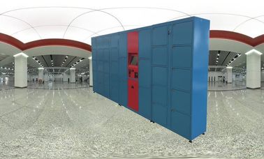 Metal School Storage Train Station Sân bay Công cộng Tủ khóa có khóa thông minh Truy cập thẻ tín dụng