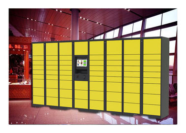 RFID Card Payment Luggage Lockers With Steel Pin Pad For Workshop Office