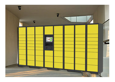 Trạm sân bay Kho lưu trữ hành lý điện tử Tủ cho thuê Container với mã pin truy cập