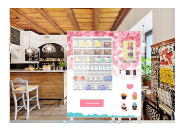 24 giờ lớn đa dạng Cupcake Mini Mart bán hàng tự động máy với thang máy và tủ lạnh