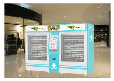 Thang máy ngoài trời trong nhà Máy bán thuốc tự động với màn hình quảng cáo