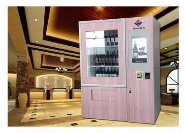 Thang máy tự động Red Wine Chai máy bán hàng tự động với hệ thống thang máy và băng tải