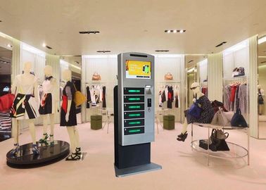 Trung tâm mua sắm Nhà hàng Điện thoại di động thông minh Celulares Thiết bị di động Sạc tủ khóa Trạm Kiosk có đèn UV