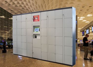 Mã pin thông minh Mã pin Kho lưu trữ hành lý sân bay với thanh toán thẻ và nền tảng quản lý từ xa