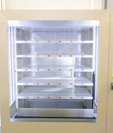 Máy bán hàng tự động tủ lạnh dược phẩm, Máy bán hàng tự động Micro Market với băng tải
