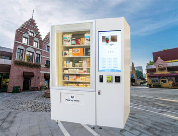 22 Màn hình cảm ứng tự phục vụ Mini Mart Máy bán hàng tự động Đồ uống lạnh Thực phẩm trái cây sử dụng