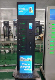 Trạm sạc điện thoại di động miễn phí đứng 6 Tủ khóa điện kỹ thuật số