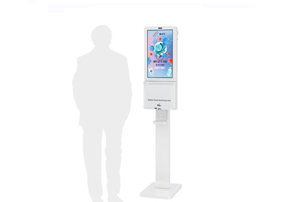 Màn hình quảng cáo LCD 21,5 inch Máy phân phối nước rửa tay