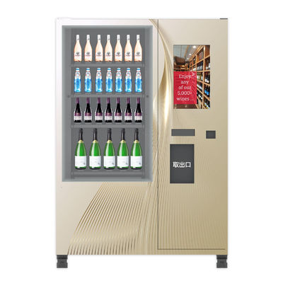 Máy bán hàng tự động đa phương tiện thông minh tự động với hệ thống thang máy, Juice Juice bán hàng tự động Kiosk