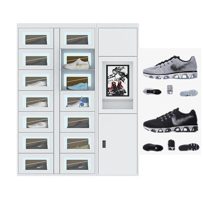 Hệ thống phần mềm Smart Locker Box Máy bán hàng tự động hóa đơn cảm ứng để bán giày T shirt