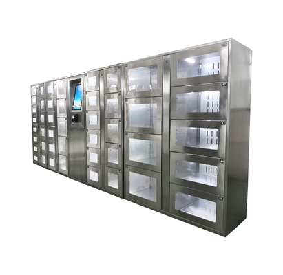 Máy khóa tủ bán hàng tự động bằng thép không gỉ Hệ thống phân phối tự động Trứng rau