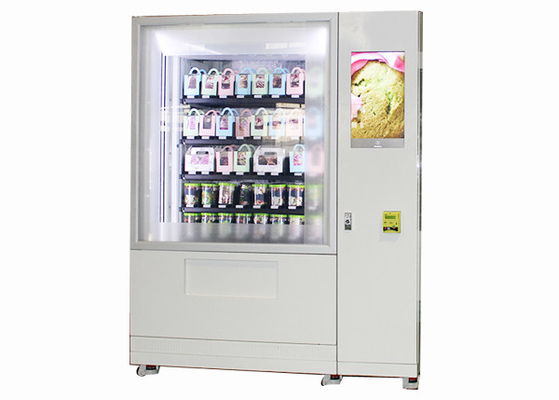 24 giờ lớn đa dạng Cupcake Mini Mart bán hàng tự động máy với thang máy và tủ lạnh