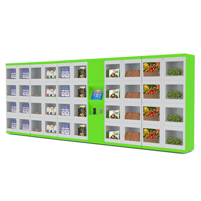 Cửa hàng tạp hóa thông minh Tủ khóa cửa hàng Mini Mart Kích thước cửa Tùy chọn cửa sổ trong suốt