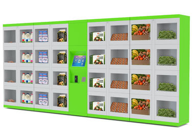 Tủ lạnh tự động thực phẩm Tủ bán hàng tự động Kích thước cửa khác nhau cho đường phố / Cao đẳng / Sân bay