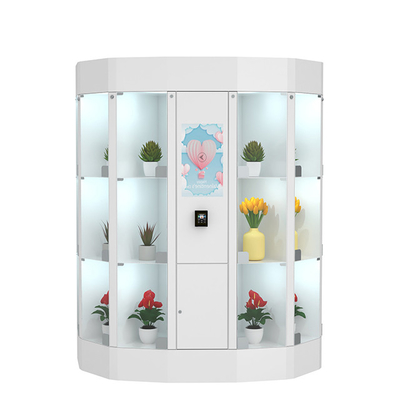 Robotic Box Touch Flower Vending Locker 19 inch với điều khiển từ xa