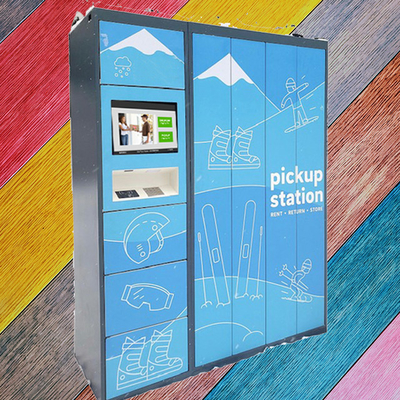 Winnsen Automated Parcel Locker With Terminal And Mailbox Điểm đón mua sắm trực tuyến