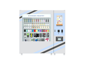 Tự động thanh toán thực phẩm Máy bán hàng tự động Vật liệu tủ thép cán nguội dày