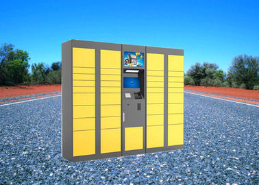 Tủ giao hàng bưu kiện điện kỹ thuật số cho cửa hàng bán lẻ Màn hình cảm ứng 15 inch thông minh