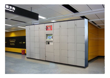 Trạm xe buýt sân bay Tủ hành lý Lưu trữ Tủ khóa công cộng với đồng tiền hoạt động