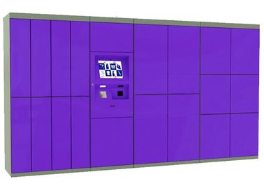 Tủ khóa giao hàng thông minh trường học với thẻ sinh viên truy cập để đón