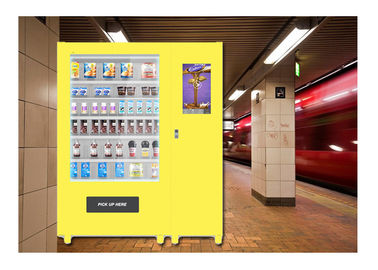 Tùy chỉnh bữa ăn thực phẩm bán hàng tự động máy Lockers Đối với xe buýt Station, Sandwich Máy bán hàng tự động