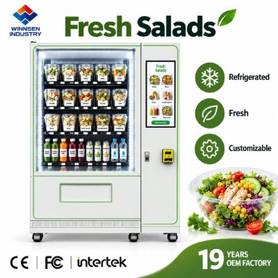 Chất lượng Winnsen Custom OEM ODM Máy bán salad Màu trắng Đen Màu Logo Thiết kế tùy chọn nhà máy