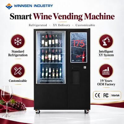 Chất lượng Winnsen Refrigerated Wine Vending Machine Commercial Smart Self Service Retail nhà máy