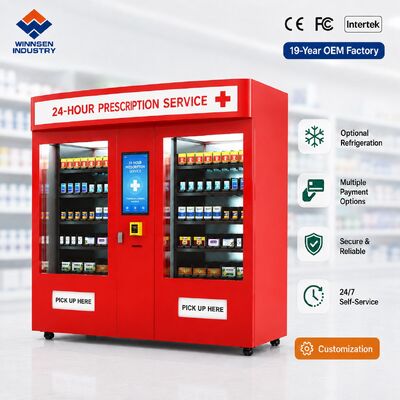 Chất lượng Máy bán thuốc 24h cho trung tâm y tế trường học nhà máy