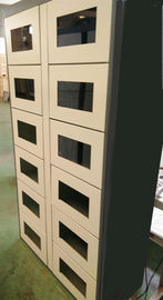 Tủ khóa giao hàng điện tử Keyless với kích thước khác nhau của tủ khóa cho trường đại học