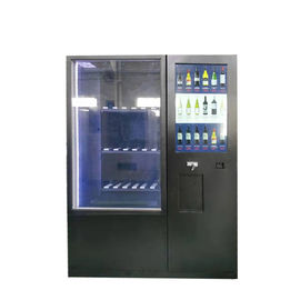 Tiền mặt được vận hành Đồ uống lạnh Bia Rượu vang Sữa Soda Máy bán nước phô mai với màn hình lớn và điều khiển từ xa