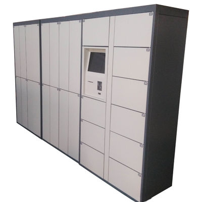 Tủ khóa hành lý lưu trữ Metal School với Khóa thông minh Quyền truy cập các thiết bị thanh toán khác nhau