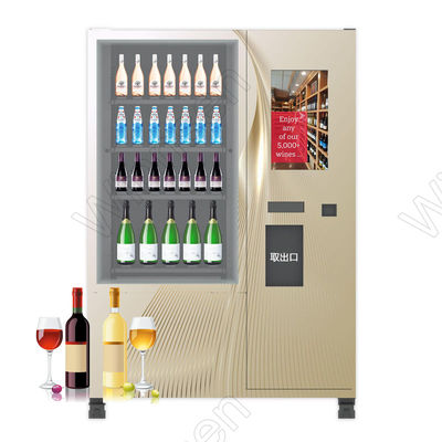Tủ lạnh Máy bán rượu sâm banh Thông minh Xác minh độ tuổi kết hợp thông minh